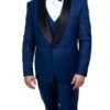 Mens Blue Wedding Suit Stacy Adams Men's Formal Suit Blue Modern Fit -Alberto Nardoni Shop stacy adams mens formal suit blu