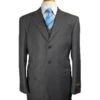 Super 150 Wool Suit - Satin Peak Lapel Suit