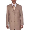 Tan Groomsmen Suits Mens 3 Button Peak Lapel Bold Pinstripe Gangster Suit In Tan -Alberto Nardoni Shop tan groomsmen suits mens 3 button peak lapel bold pinstripe gangster suit in tan 2f21a1c7 557e 47bb be63 3a35319e61d2
