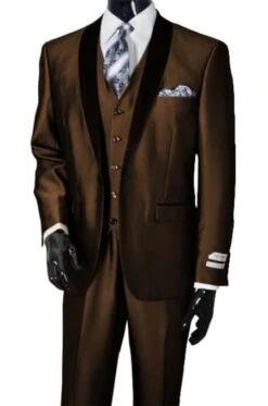 Tux-SH Brown/Blk -Tuxedo WholesaleDistributors
