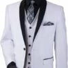 Tux-SH White/Black -Tuxedo WholesaleDistributors -Alberto Nardoni Shop tux sh whiteblack tuxedo wholesale distributors