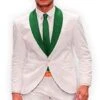TUX-SHAWL | WHITE/HUNTR - Wholesale Tuxedo