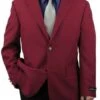 Wholesale Mens Jackets - Wholesale Blazer -Notch Lapel Burgundy Blazer -Alberto Nardoni Shop two button burgundy color blazer 34397