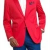 Wholesale Mens Jackets - Wholesale Blazer - Red Blazer