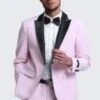 Mens Pink Tuxedo Slim Fit Peak Lapel With Button Chain 3 Piece Set -Alberto Nardoni Shop unnamed 5 508168b3 abeb 4cc9 910b a479fb2e95e6