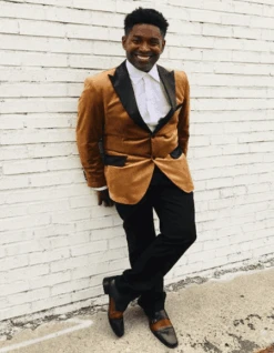 Mens Velvet Blazer - Velvet Jacket Velvet-Tux702