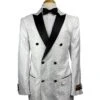 White Double Breasted Tuxedo -Alberto Nardoni Shop white double breasted tuxedo 1