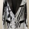 Silver And Black Tuxedo Jacket 5 Silver And Black Tuxedo Jacket -Alberto Nardoni Shop white tuxedo jacket 20422860341444