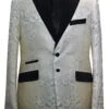 White And Black Tuxedo Jacket